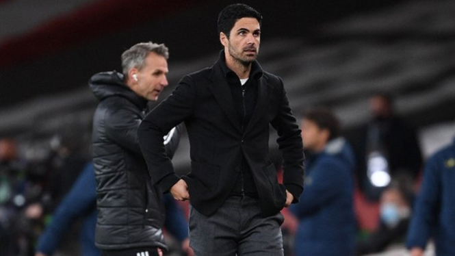 Manajer Arsenal, Mikel Arteta