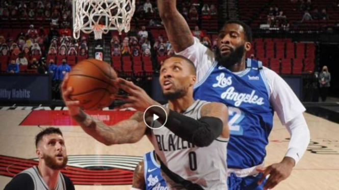 Duel Portland Trail Blazers vs LA Lakers.