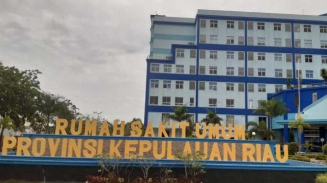 Rumah Sakit Raja Ahmad Thabib di Tanjungpinang, salah satu rumah sakit rujukan pasien COVID-19 di Kepulauan Riau.