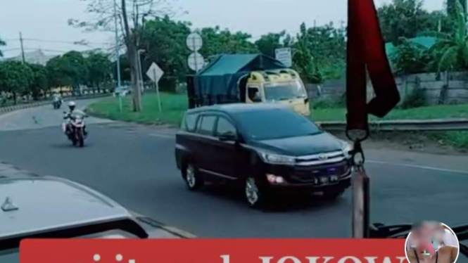 Video viral Presiden Jokowi yang disebt pulang kampung ke Solo ternyata hoax