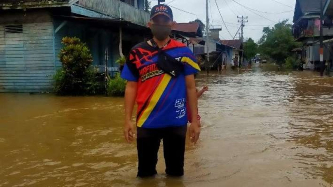 Banjir di Perbatasan RI-Malaysia, Kapuas Hulu, Kalbar