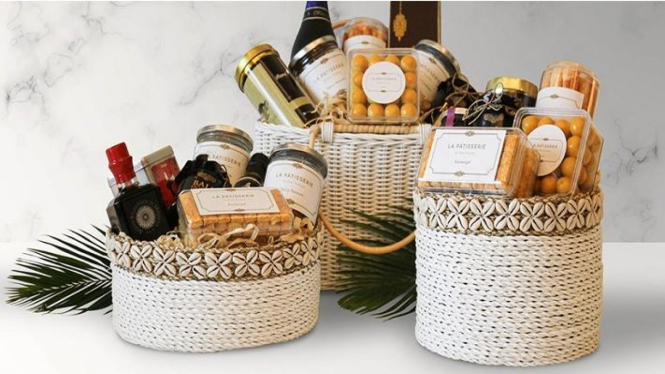 Ilustrasi Hamper lebaran. 