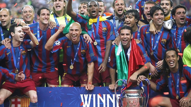 Barcelona juara Liga Champions 2006