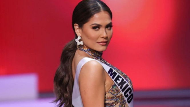 Miss Universe 2020, Andrea Meza dari Meksiko.
