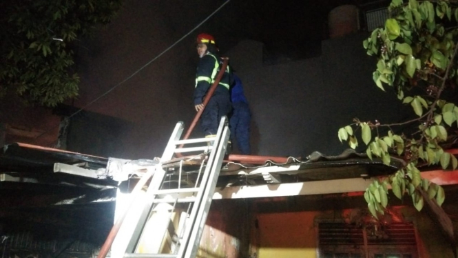 Rumah Korban Pasutri yang Terbakar di Tambun Selatan, Kabupaten Bekasi 