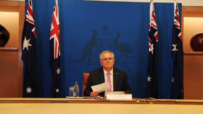 Perdana Menteri Australia, Scott Morrison.