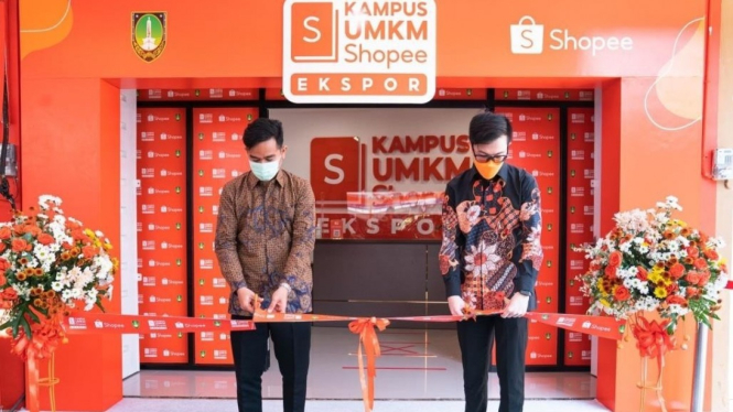 Peresmian Kampus UMKM Shopee Ekspor di Solo