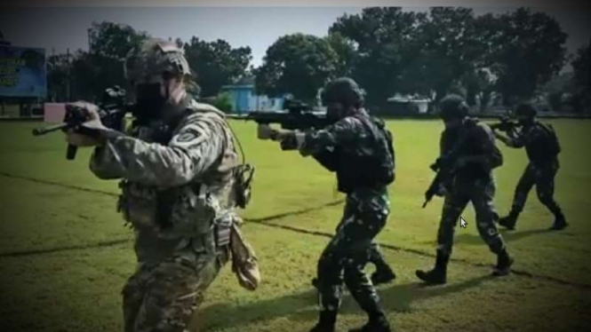 VIVA Militer: TNI AD gelar latihan bersama dengan personel US Army