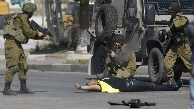 (Ilustrasi) Tentara Israel menembak mati warga Palestina