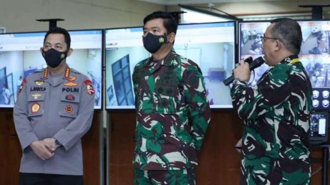 VIVA Militer: Panglima TNI dan Kapolri tinjau fasilitas Sesko TNI di Bandung