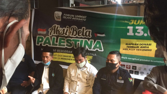 Forum Ummat Islam Bersatu Sulawesi Selatan akan gelar aksi bela Palestina.