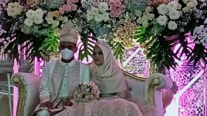 Resepsi pernikahan UAS-Fatimah.