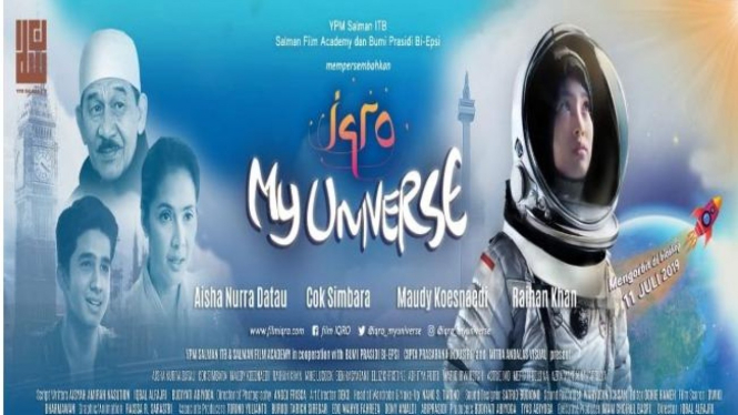Poster film Iqro, Film besutan Iqbal Alfajr.