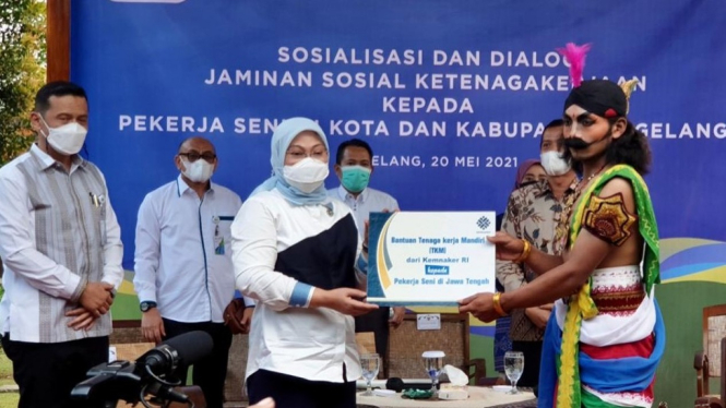 Sosialisasi dan Dialog BPJAMSOSTEK kepada Pekerja Seni 