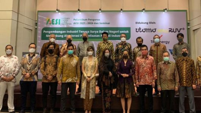 Seminar dan Pelantikan pengurus AESI 2021 – 2024 yang diselenggarakan di Jakarta.