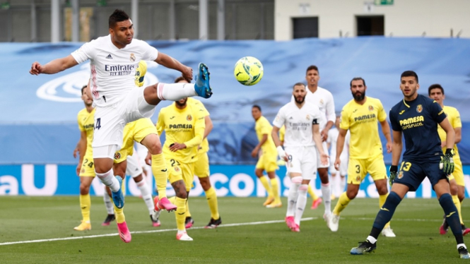 Pertandingan Real Madrid melawan Villarreal