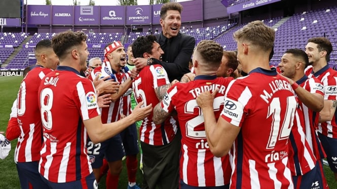 Atletico Madrid juara LaLiga 2020/2021