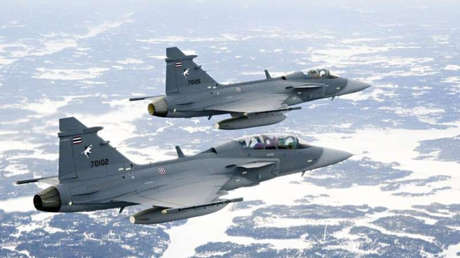VIVA Militer: Jet tempur Angkatan Udara Kerajaan Thailand