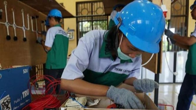 Pekerja migran ikut BLK di Jateng.