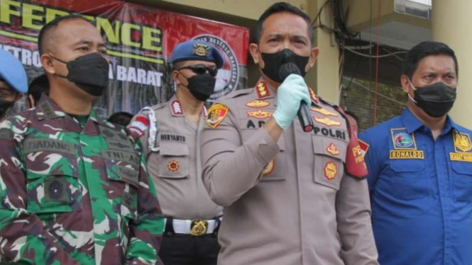Polres Jakarta Barat musnahkan narkoba