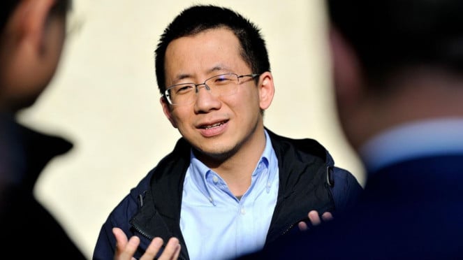 Zhang Yiming.