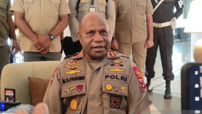 Kepala Polda Papua Irjan Pol Mathius Fakhiri