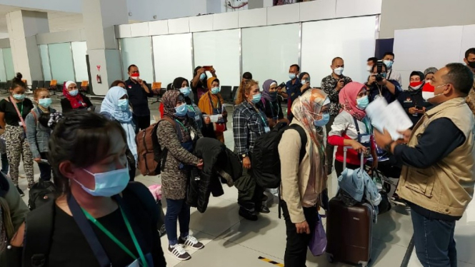 Sebanyak 22 Pekerja Migran Indonesia (PMI) berhasil dipulangkan dari Suriah.