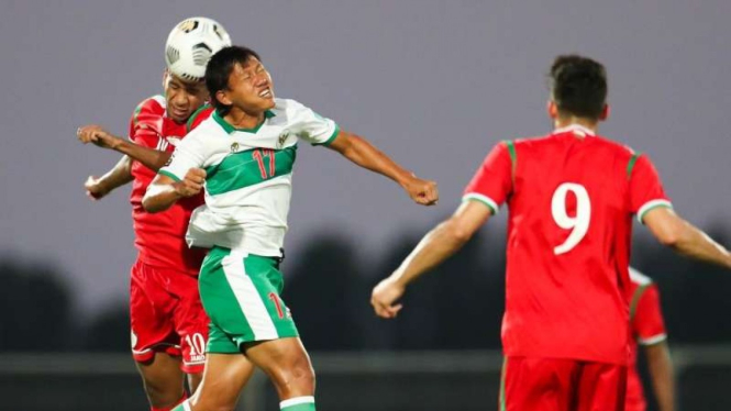 Duel Timnas Indonesia vs Oman