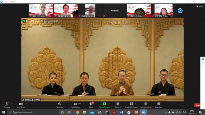 kelas online Buddha Dharma dalam Bahasa Indonesia