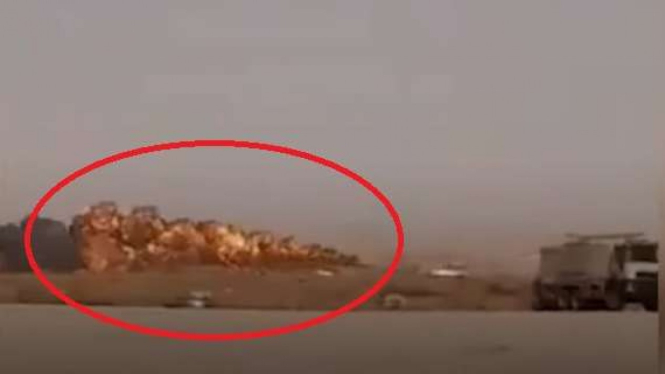 VIVA Militer; Jet tempur Mikoyan MiG-21 misterius jatuh dan meledak di Libya