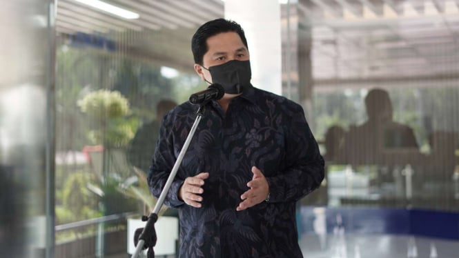 Menteri BUMN Erick Thohir.