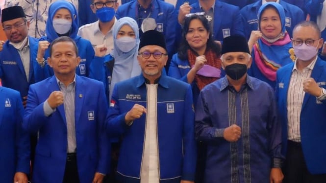 Zulhas bersama mantan Ketum PAN