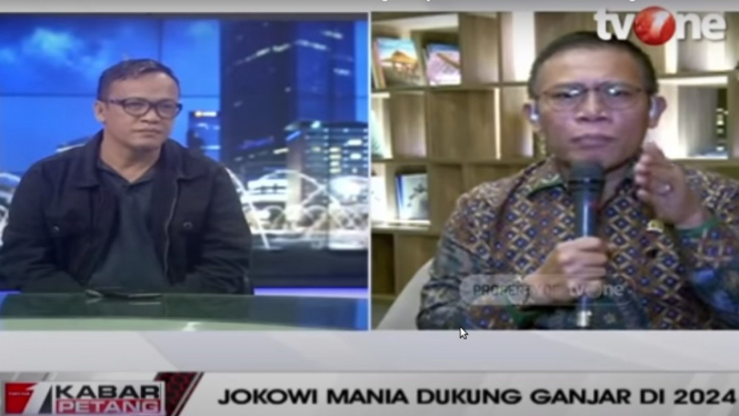 Debat Masinton Pasaribu dengan Ketua Jokowi Mania Immanuel Ebenezer
