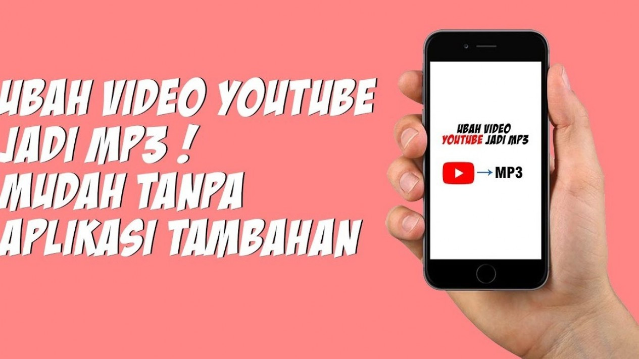 Foto cara mengubah video youtube ke mp3 dengan mudah dan cepat