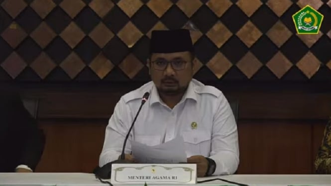 Menteri Agama Yaqut Cholil Qoumas 