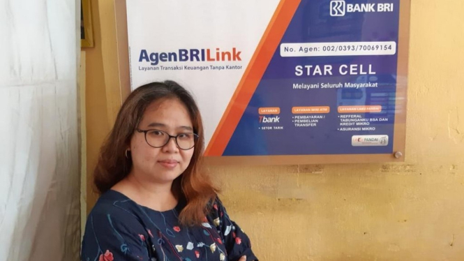 Lili Setiawan, Agen BRILink