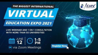 Hadir Secara Virtual, ICAN Gelar International Education Expo