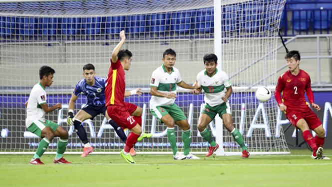 Timnas Indonesia dihancurkan Vietnam 0-4