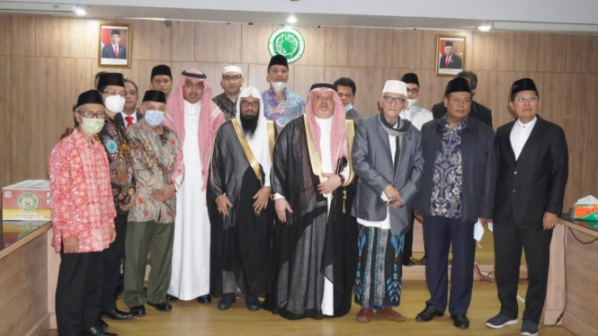 Dubes Arab Saudi temui pengurus MUI bahas Haji 2021.