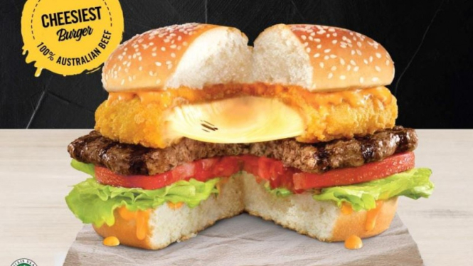 The Big Fried Cheeseburger