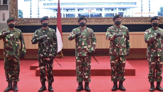 VIVA Militer: Panglima TNI lantik mantan Pangkostrad jadi Kasum TNI