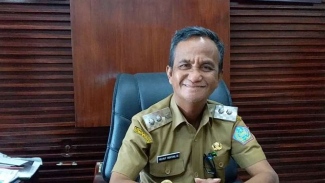 Wakil Bupati Kepulauan Sangihe Helmud Hontong 