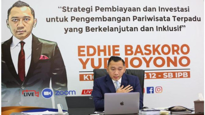 Edhie Baskoro Yudhoyono dinyatakan lulus dari promosi doktor Manajemen Bisnis IPB