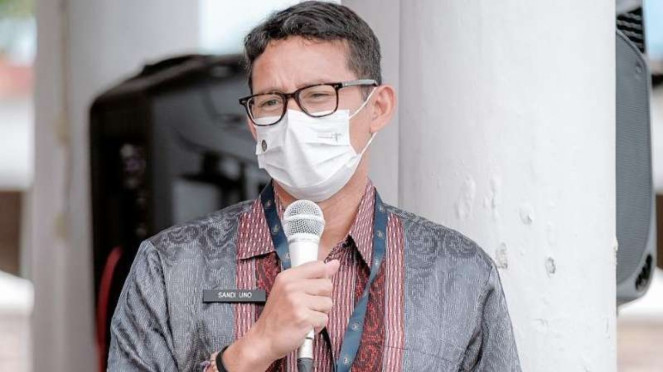 Menteri Pariwisata dan Ekonomi Kreatif Sandiaga Uno Menteri Pariwisata dan Ekonomi Kreatif Sandiaga Uno