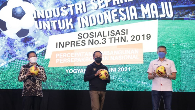 Menpora sosialisasikan Inpres Sepakbola di Yogyakarta