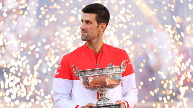 Novak Djokovic menjadi juara French Open 2021