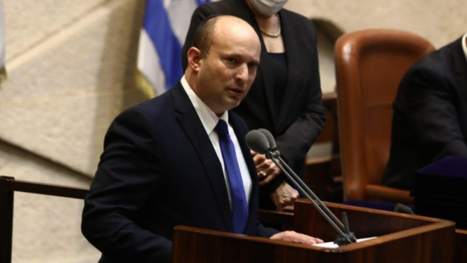 Perdana Menteri baru Israel, Naftali Bennett.