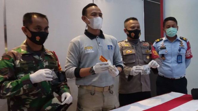 Petugas Gabungan Usai SIdak di Rutan Klas I Tangerang