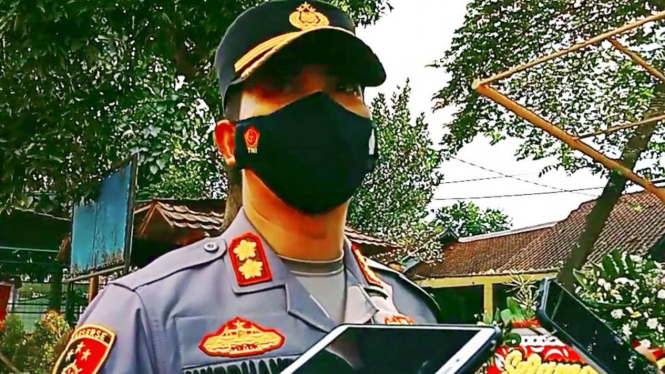 Kapolres Garut Ajun Komisaris Besar Polisi Wirdhanto Wicaksono.