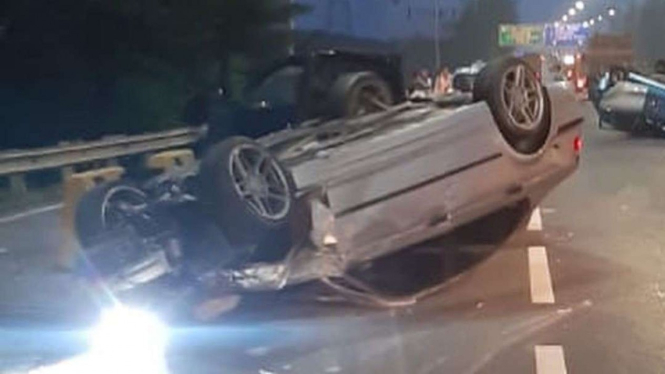 Kecelakaan akibat pengendara mobil BMW mabuk